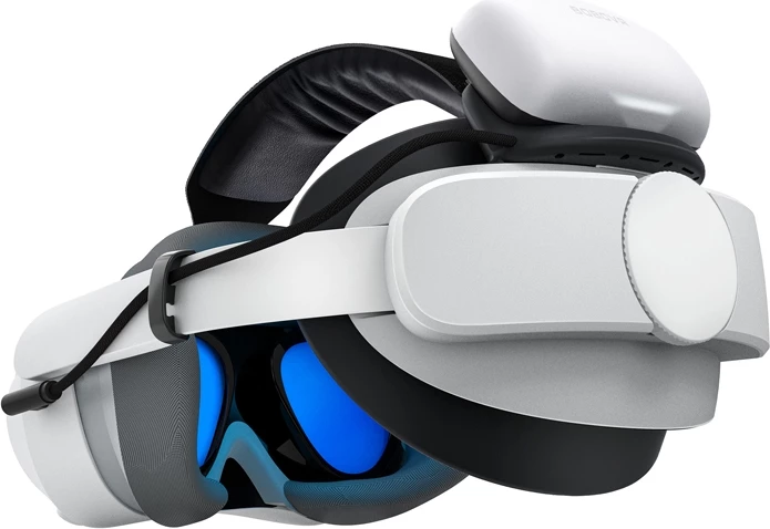 Rrip me bateri BoboVR P4U për Pico 4 Ultra/Ultra Enterprise, 10000mAh, i bardhë