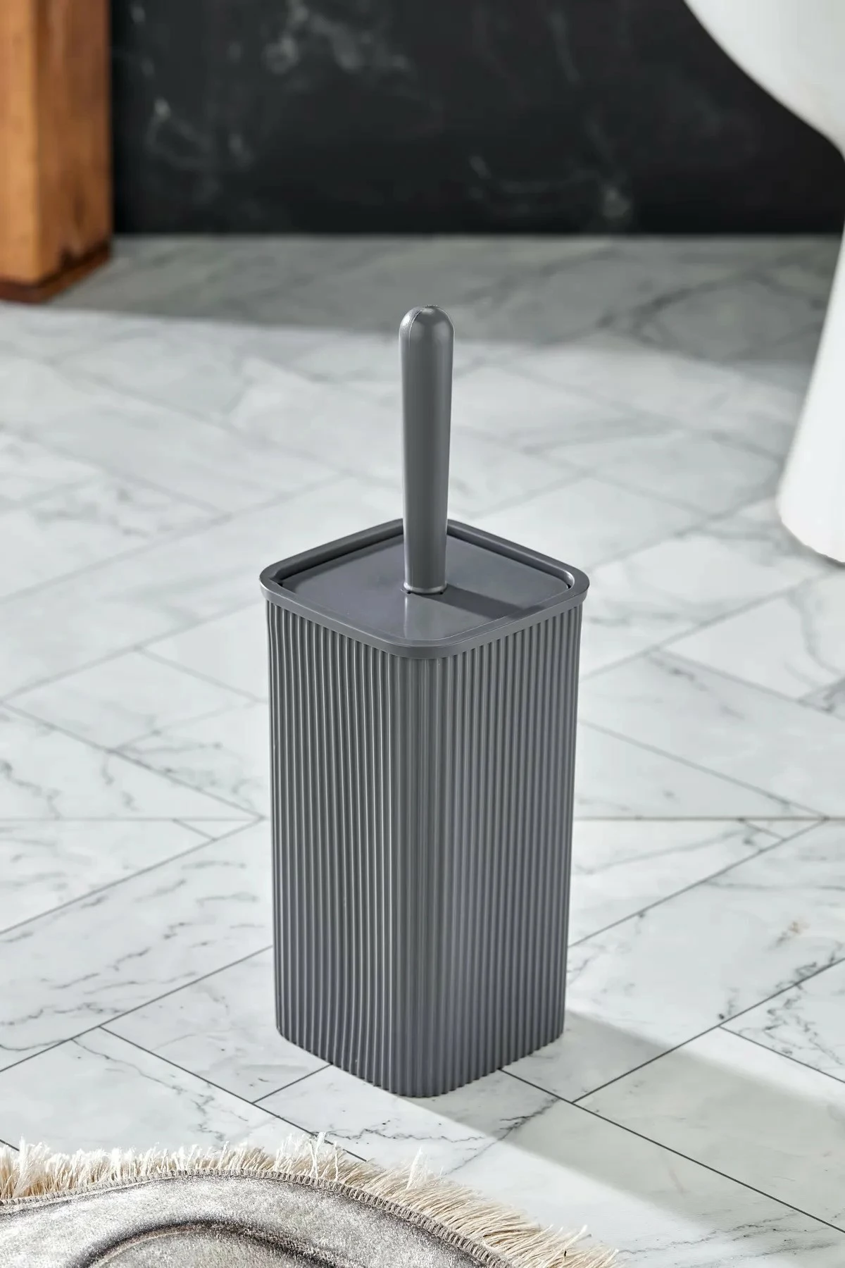 Fshesë për WC Mijölnir, PZR-049, ngjyrë gri