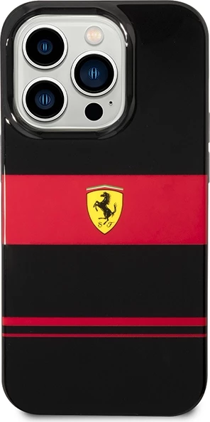 Mbështjellës Ferrari Combi MagSafe për iPhone 14 Pro Max 6.7", i zi