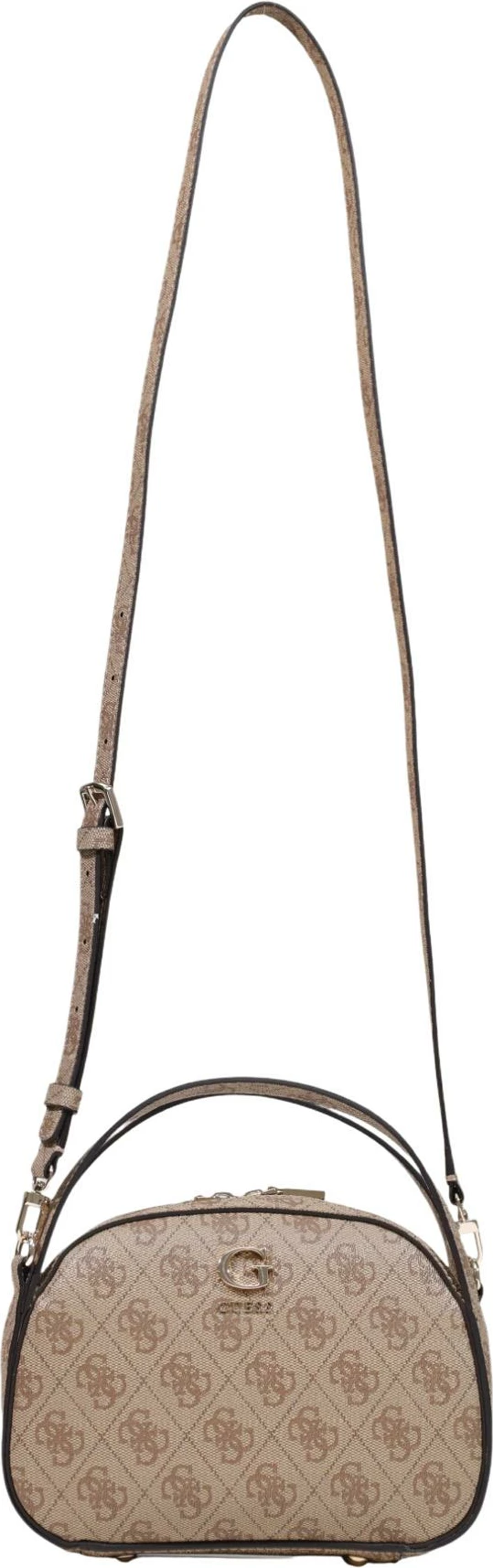 Çantë krahu për femra Guess Coleen Logo Small SA HWSG97 56130, latte