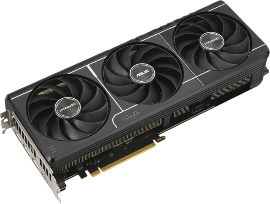 Kartelë grafike ASUS Prime GeForce RTX 5080 PRIME-RTX5080-16G, 16GB GDDR7, PCIe 5.0, 1x HDMI 2.1b, 3x DisplayPort 2.1b, e zezë