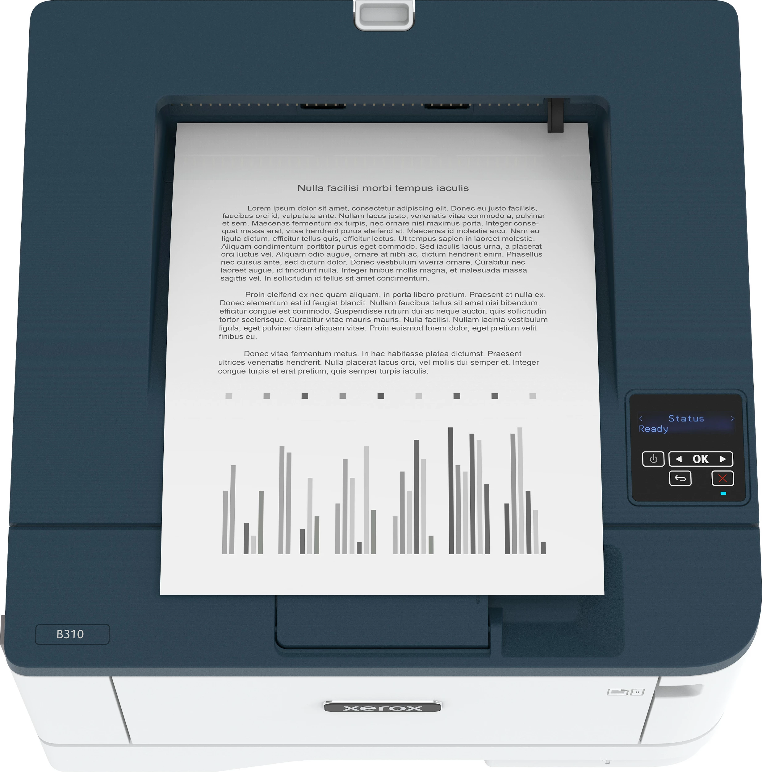 Printer lazer Xerox B310, A4, LAN/WLAN, 40 faqe/min, bardhë/gri