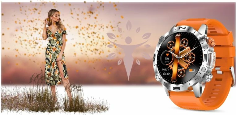 Smartwatch Gravity për të gjithë, e zezë