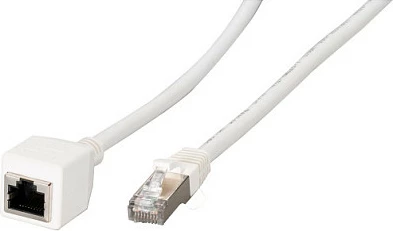 Kabllo zgjatëse rrjeti EFB Elektronik RJ45 Cat6a S/FTP, 10m, LSZH, e bardhë