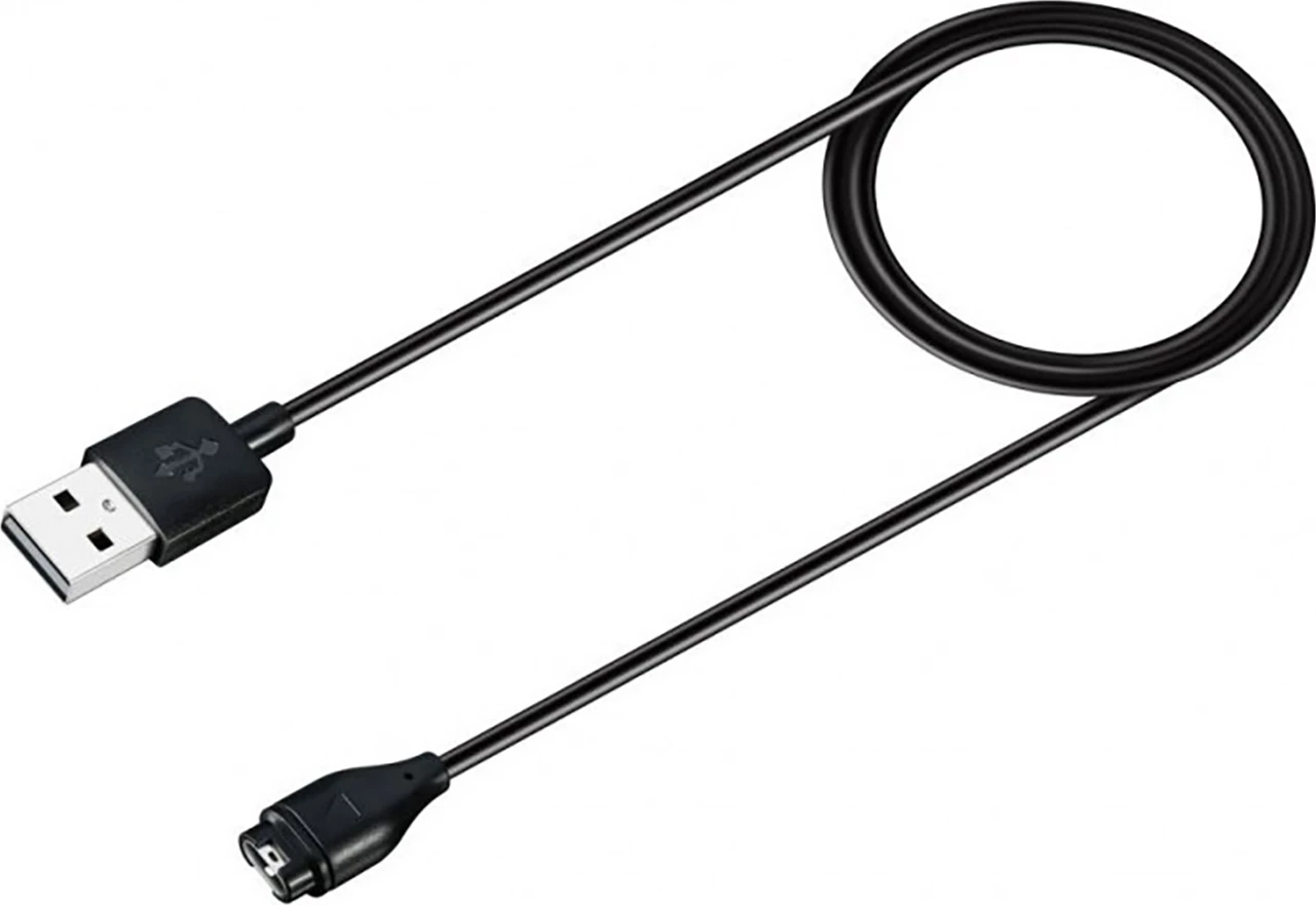 Karikues magnetik për Garmin, Hurtel, USB-A, 1m, zi