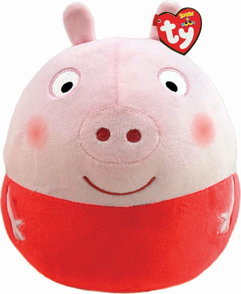 Ty Squish-a-Boos - Peppa Pig 23cm Soft Toy