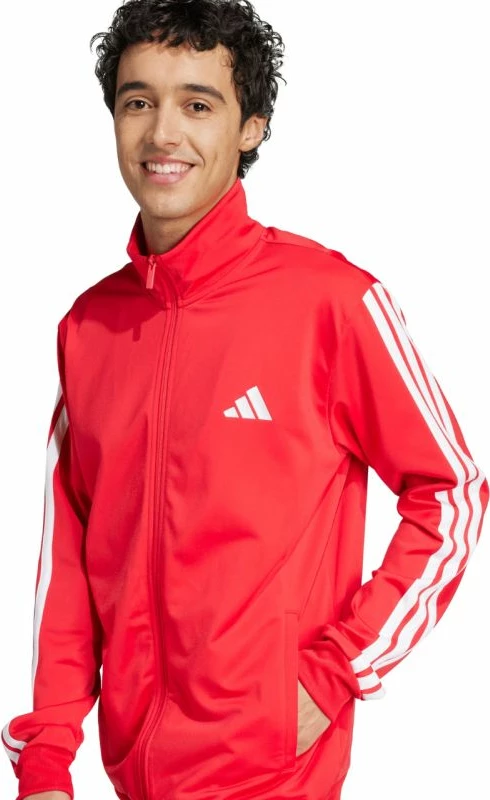 Trenerka adidas për meshkuj, e kuqe [Madhësia: L]