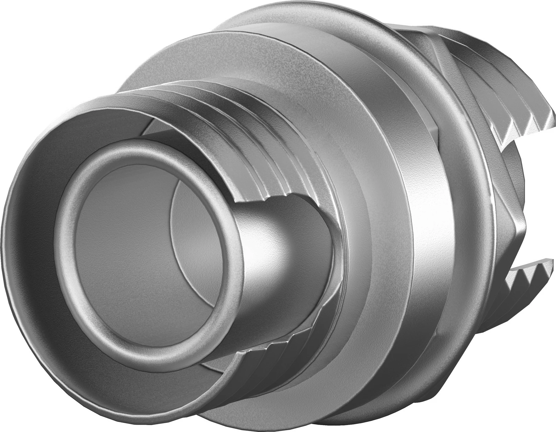 Adapter lidhës fibër optike EFB Elektronik FC Simplex OS2, single-mode, metal, blu/metalike