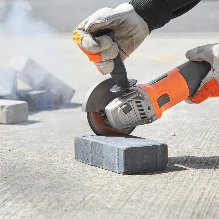 Brus këndor VonHaus 3500021 900W 125mm, set me 7 disqe, portokalli/zi