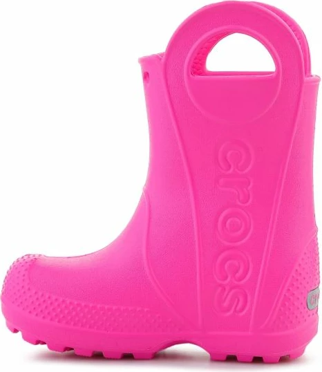Çizme shiu për fëmijë Crocs Handle It Rain Boot Kids 211056-6TW, rozë