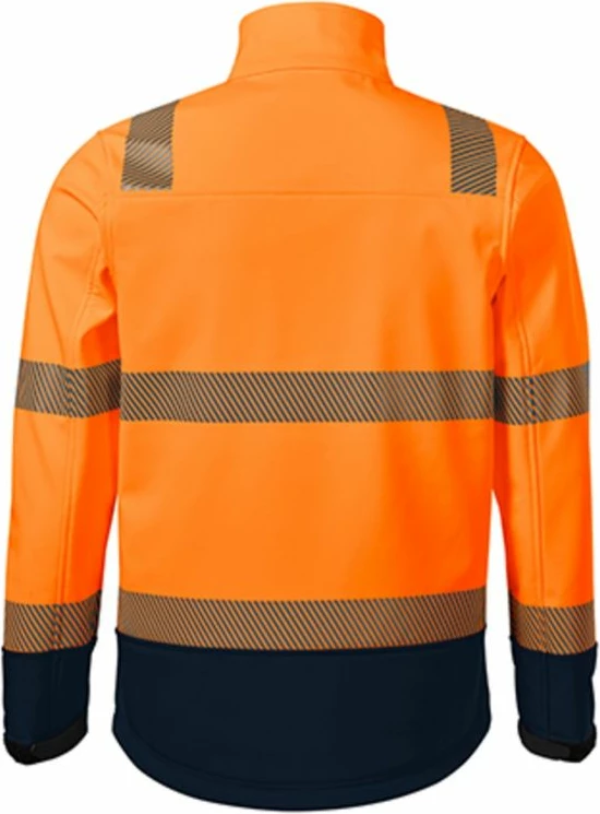 Jakne për meshkuj Rimeck, HV Drop M MLI-5V398, portokalli fluorescent