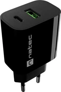 Karikues Natec Ribera 20W, USB-A, USB-C, i zi