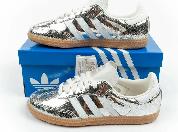 Atlete për femra adidas Samba OG, argjendi