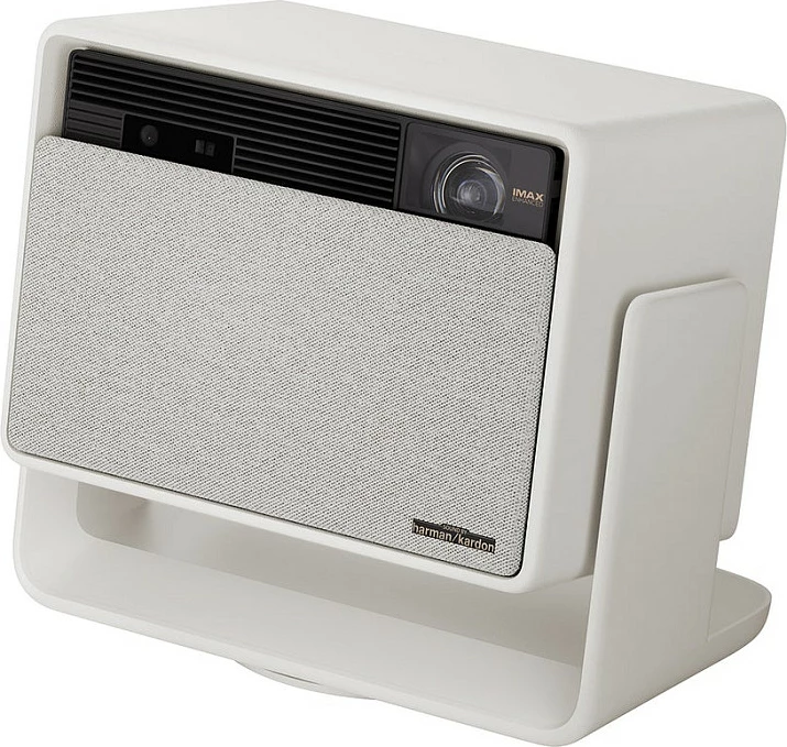 Projektor XGIMI XM13Q, 4K UHD, 3100 ISO lumens, 40-200", HDR, Wi‑Fi/Bluetooth, i bardhë/gri