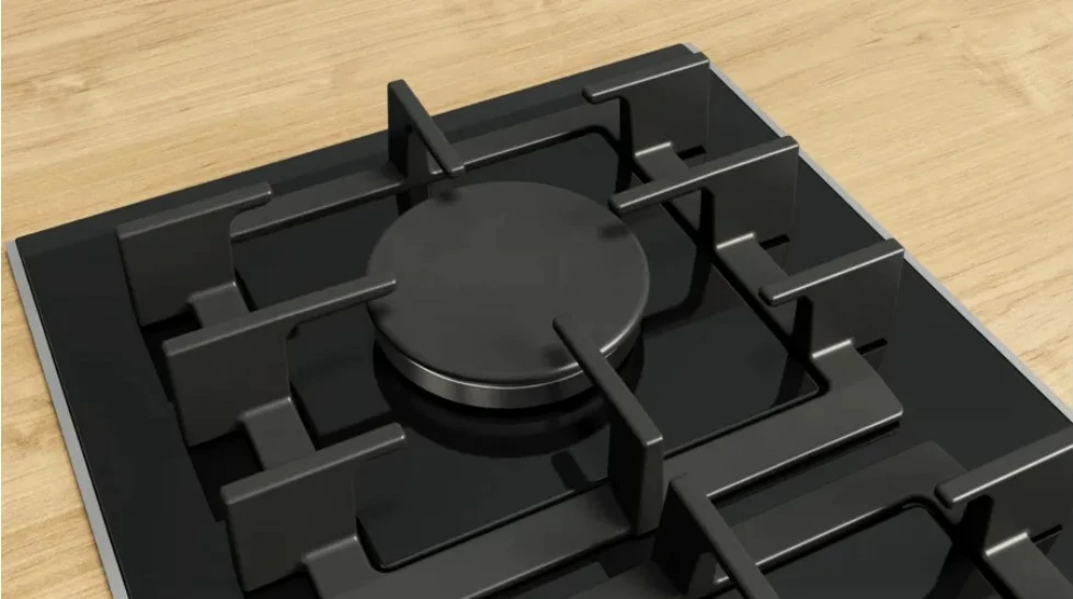 Sobë gazi Bosch PRB3A6I40, 2 zona, e zezë