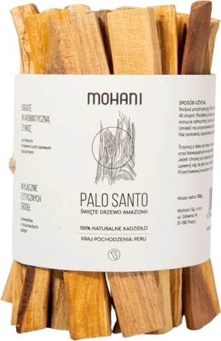 Kadzidë natyrale Palo Santo Mohani 100g