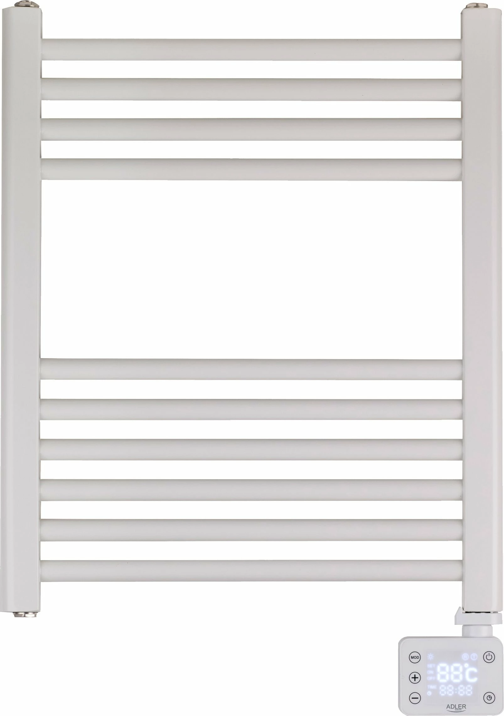 Radiator banjo elektrik Adler 7823 50 x 70 cm 400 W, i bardhë