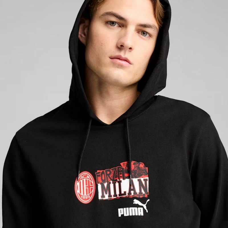Duks për meshkuj Puma AC Milan, i zi