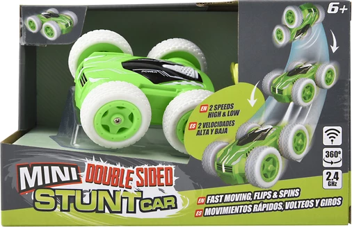 Mini Double-Sided RC Stunt Car