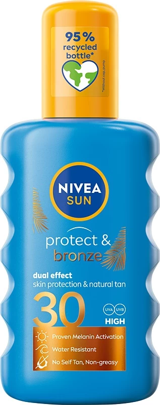 Spray për diell Nivea Sun Protect & Bronze SPF30, 200ml