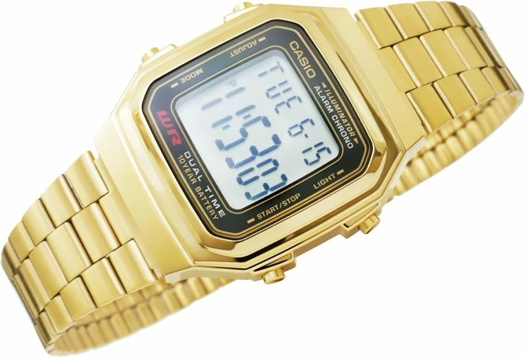 Orë dore për femra Casio, e artë