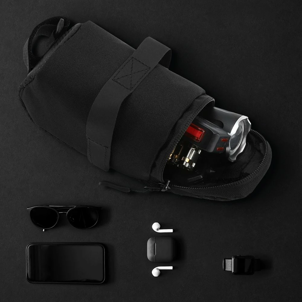 Çantë nën sedilje për biçikletë Wozinsky WBB8BK, 0.6L, e zezë