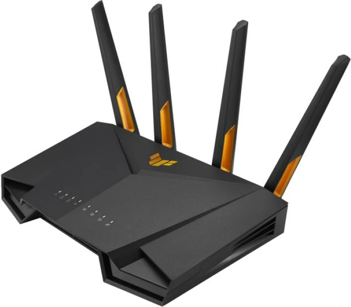 Ruter Wi‑Fi, Asus, TUF Gaming AX3000 V2 TUF-AX3000 (90IG0790-MO3B00/90IG0790MO3B00), Wi‑Fi 6 AX3000 3Gbps, 3–6 porte, e zezë