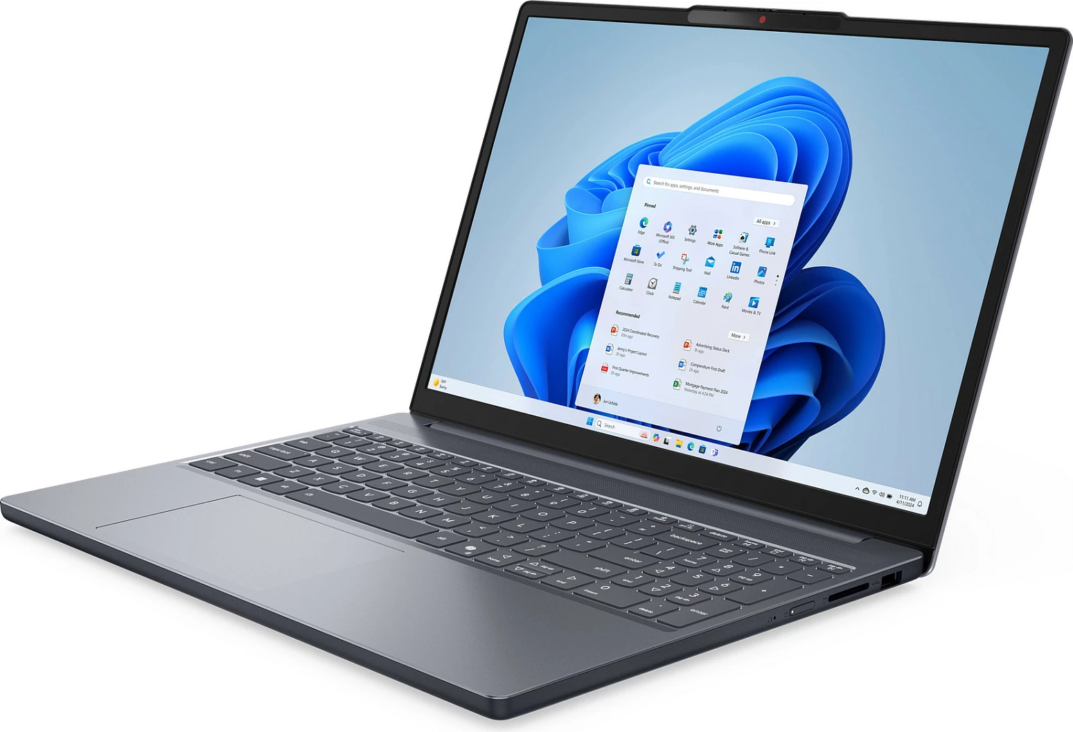 Laptop Lenovo IdeaPad Slim 3 15ARP10, Ryzen 7, 16GB RAM, 1TB SSD, 15.3" WUXGA, Windows 11 Home, Luna Grey