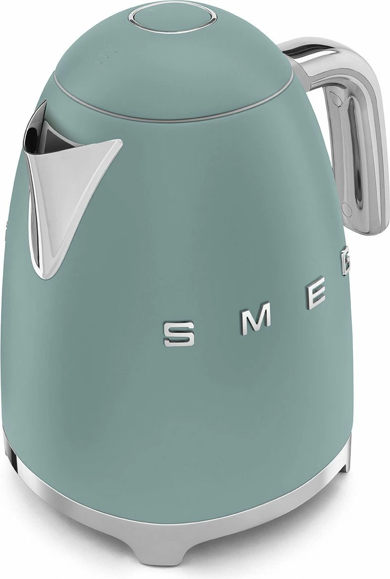 Çajnik elektrik SMEG KLF03EGMEU 1.7 L 2400 W, jeshile smerald matte