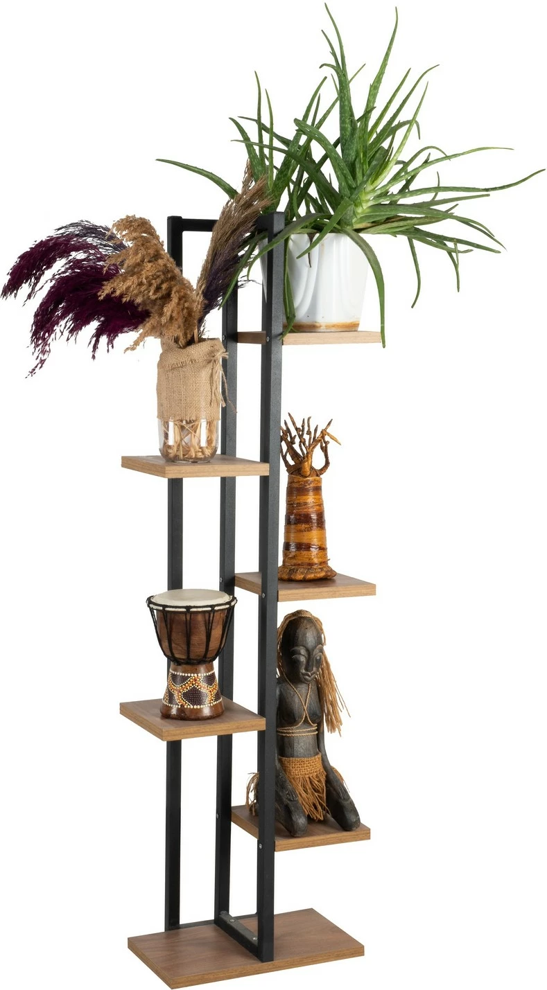 Raft librash Skye Decor, ngjyrë pishë Atlantike dhe e zezë, Nina