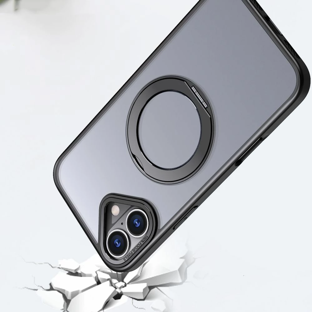 Mbështjellës Tech-Protect MagRing MagSafe për iPhone 15, i zi