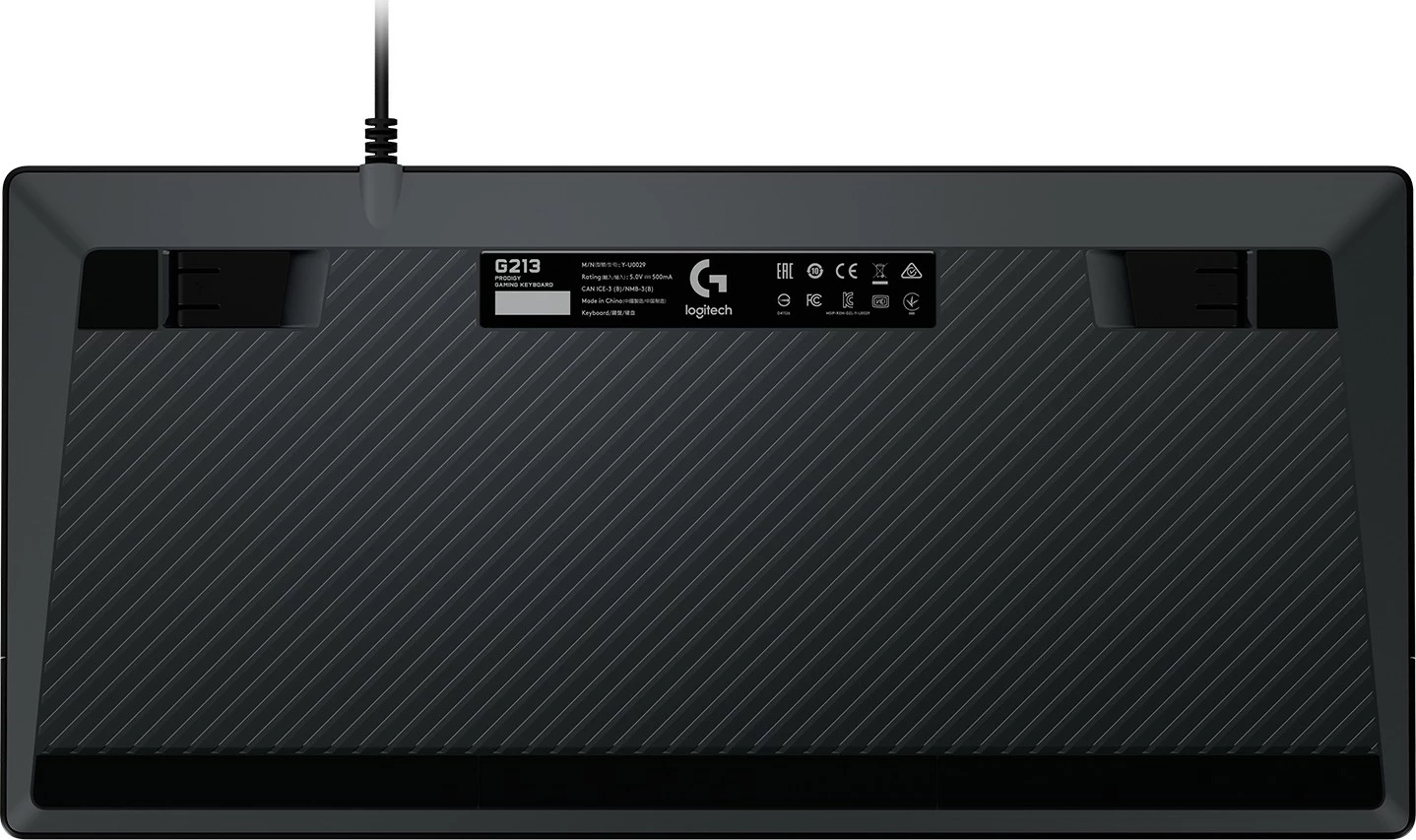 Tastierë gaming Logitech G213 Prodigy, Full-size, Wired, USB, Mekanike, RGB LED, E zezë