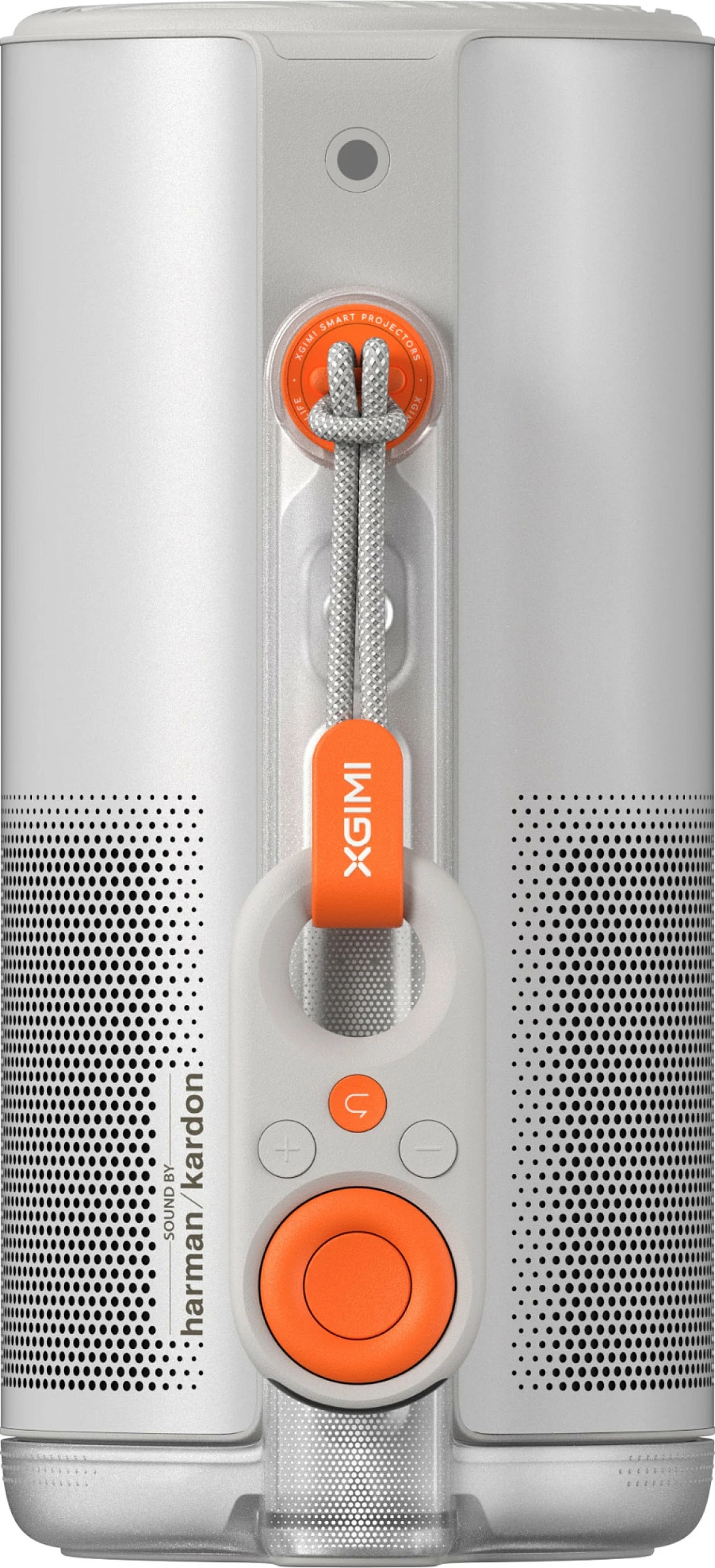 Projektor portativ XGIMI MoGo 4 WK03K, DLP Full HD 1080p, 450 ISO lm, 32GB, me bateri, gri/portokalli