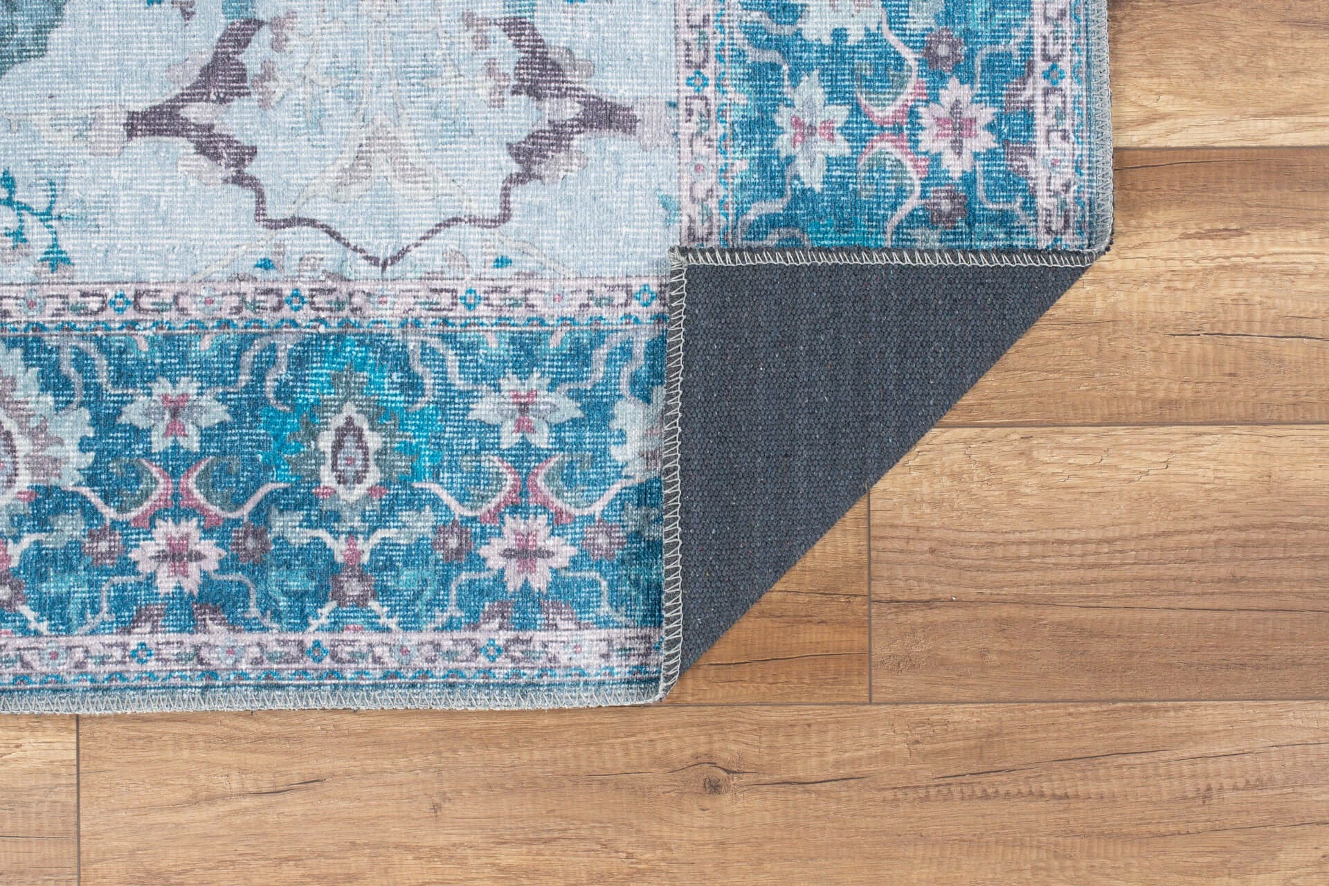 Qilim Conceptum Hypnose, Dorian Chenille, blu, 140x190cm