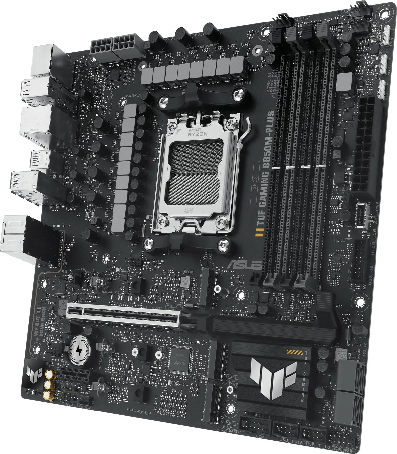 Pllakë amë ASUS TUF B850M-PLUS, Socket AM5, micro ATX