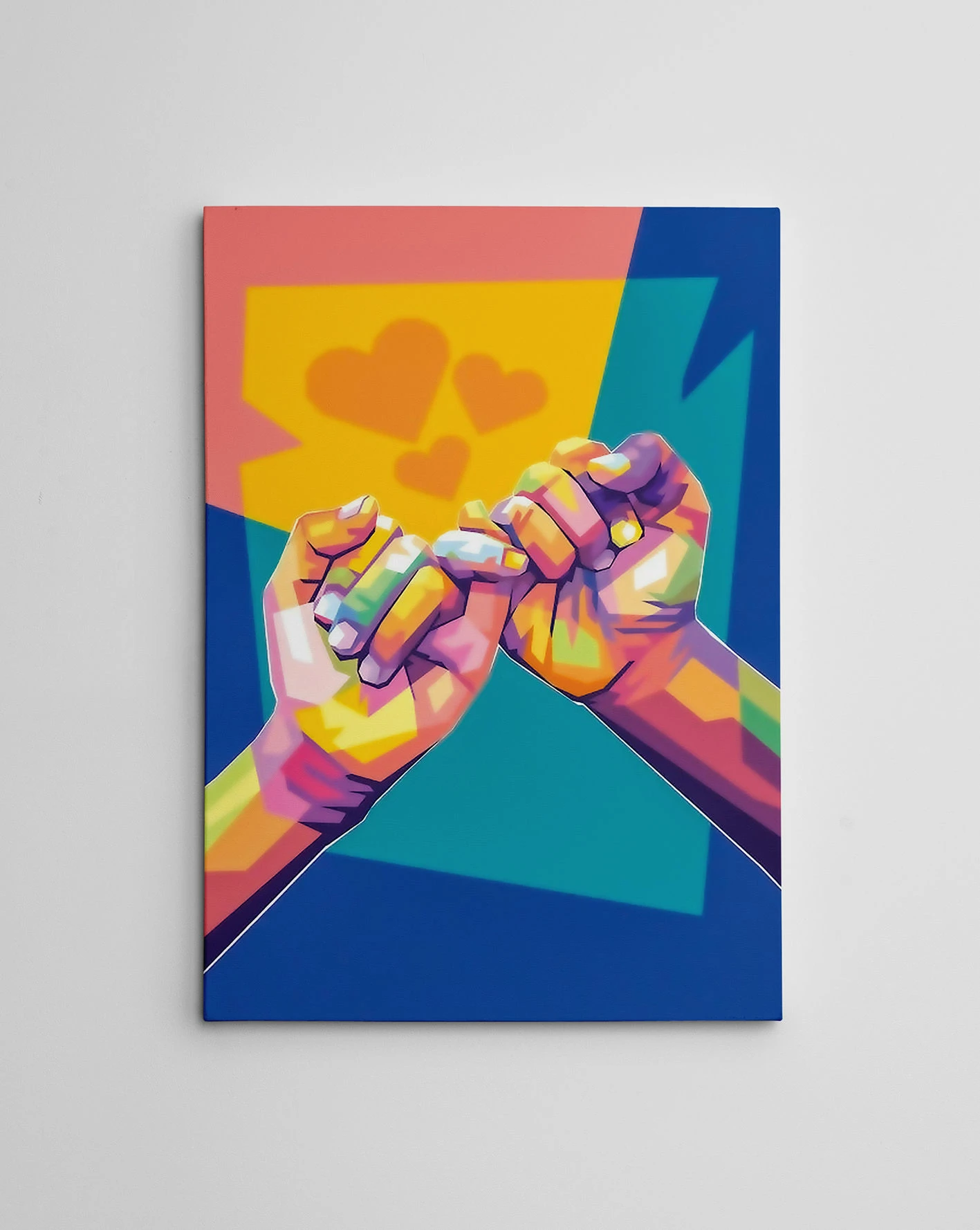 Pikturë dekorative në kanavacë Wallity, WY201, 70x100cm
