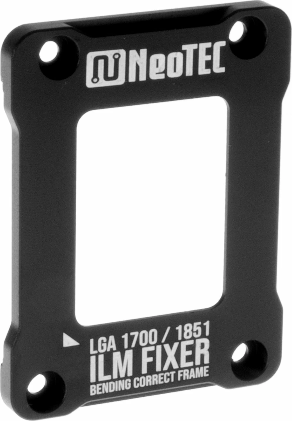 Kornizë kontakti CPU NeoTec ILM Fixer LGA 1700/1851, alumin anodizuar, me vegël instalimi, e zezë