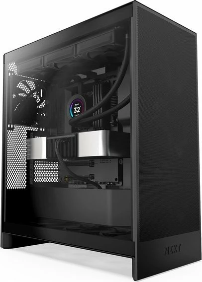 Kasë NZXT H7 Flow CM-H72FB-01, Midi Tower ATX/eATX, e zezë