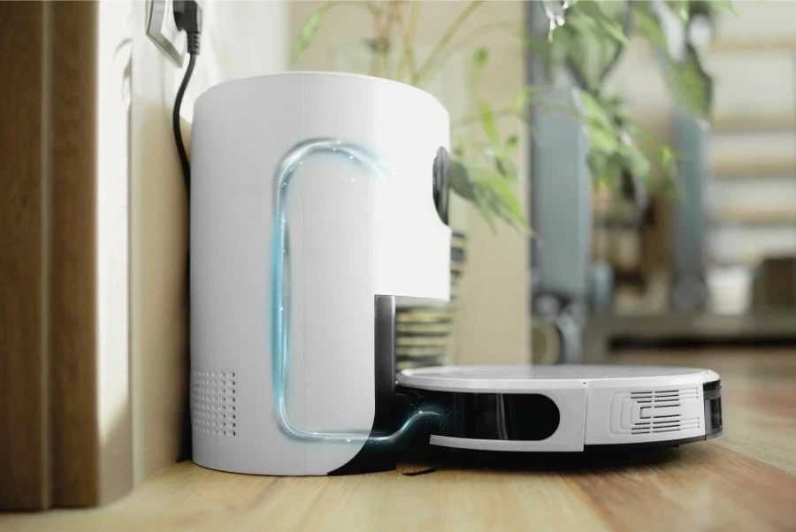 Robot fshesë Concept VR3350, smart, me mop, i bardhë