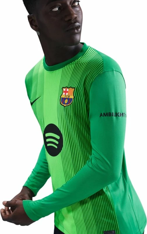 Fanellë portieri Nike FC Barcelona 2025/26 për meshkuj, e gjelbër [Madhësia: S]