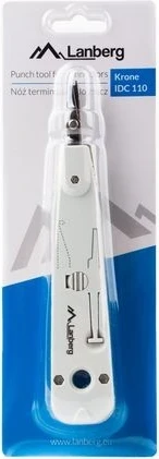 Thikë për krimpin dhe shqyrtimin e kabllave Lanberg NT-0001, e bardhë