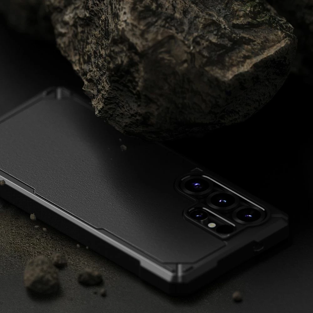 Mbështjellës Ringke Rugged Gear për Samsung Galaxy S25 Ultra, zi