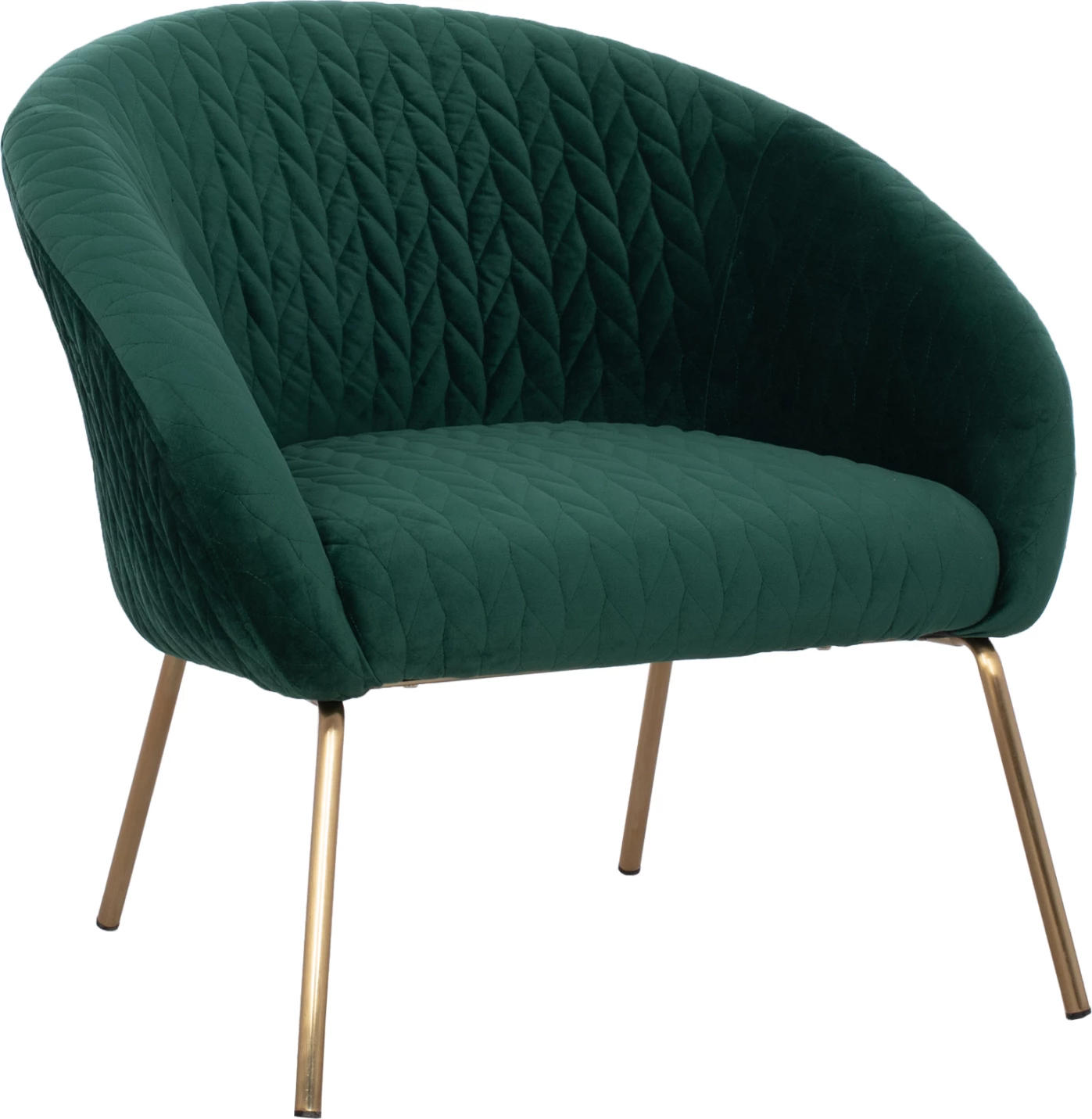 Karrige JOYCE, kadife jeshile selvi, këmbë metalike, FH8549.03