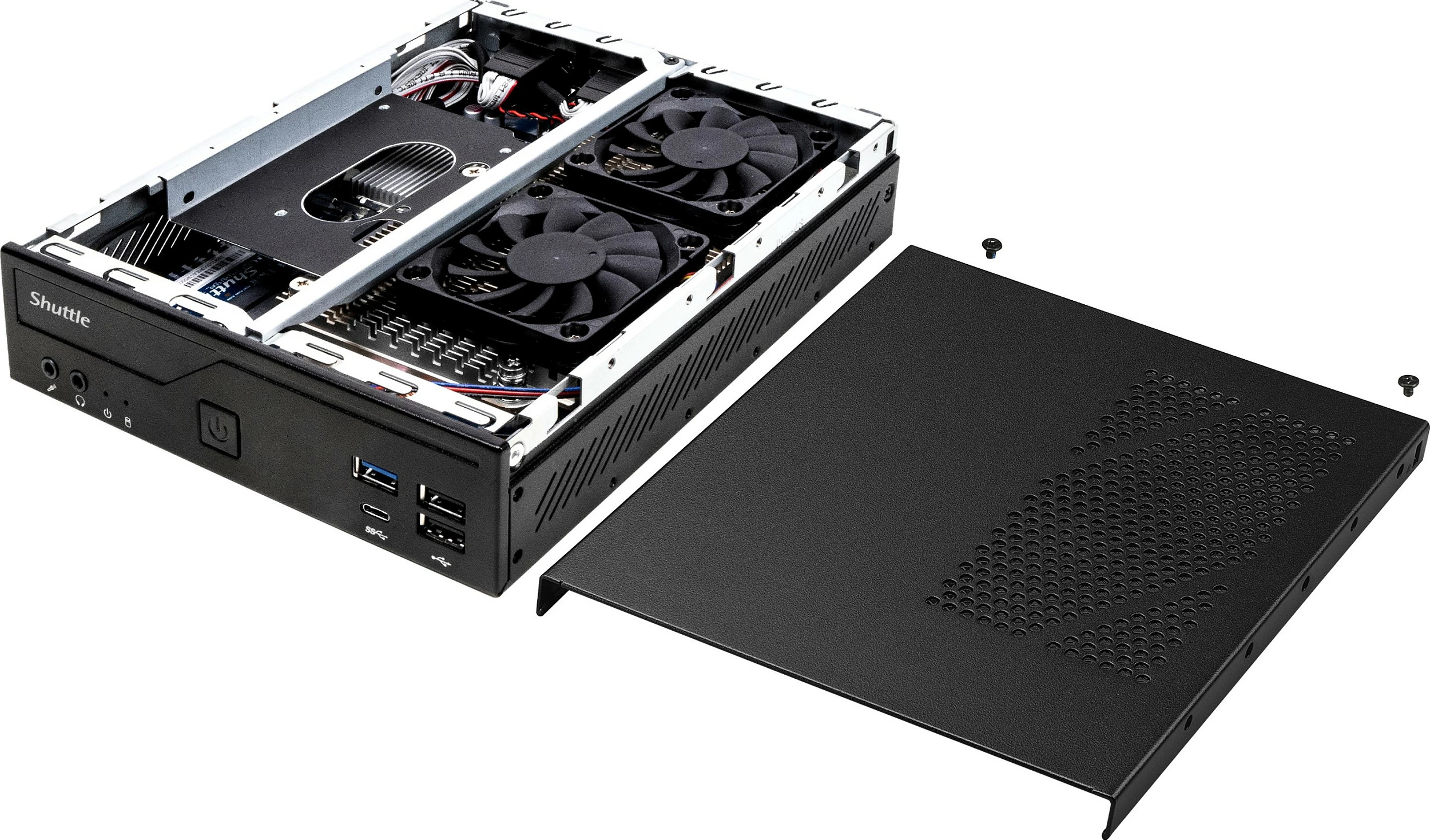 Mini PC barebone Shuttle DH610, LGA 1700, 64GB, i zi