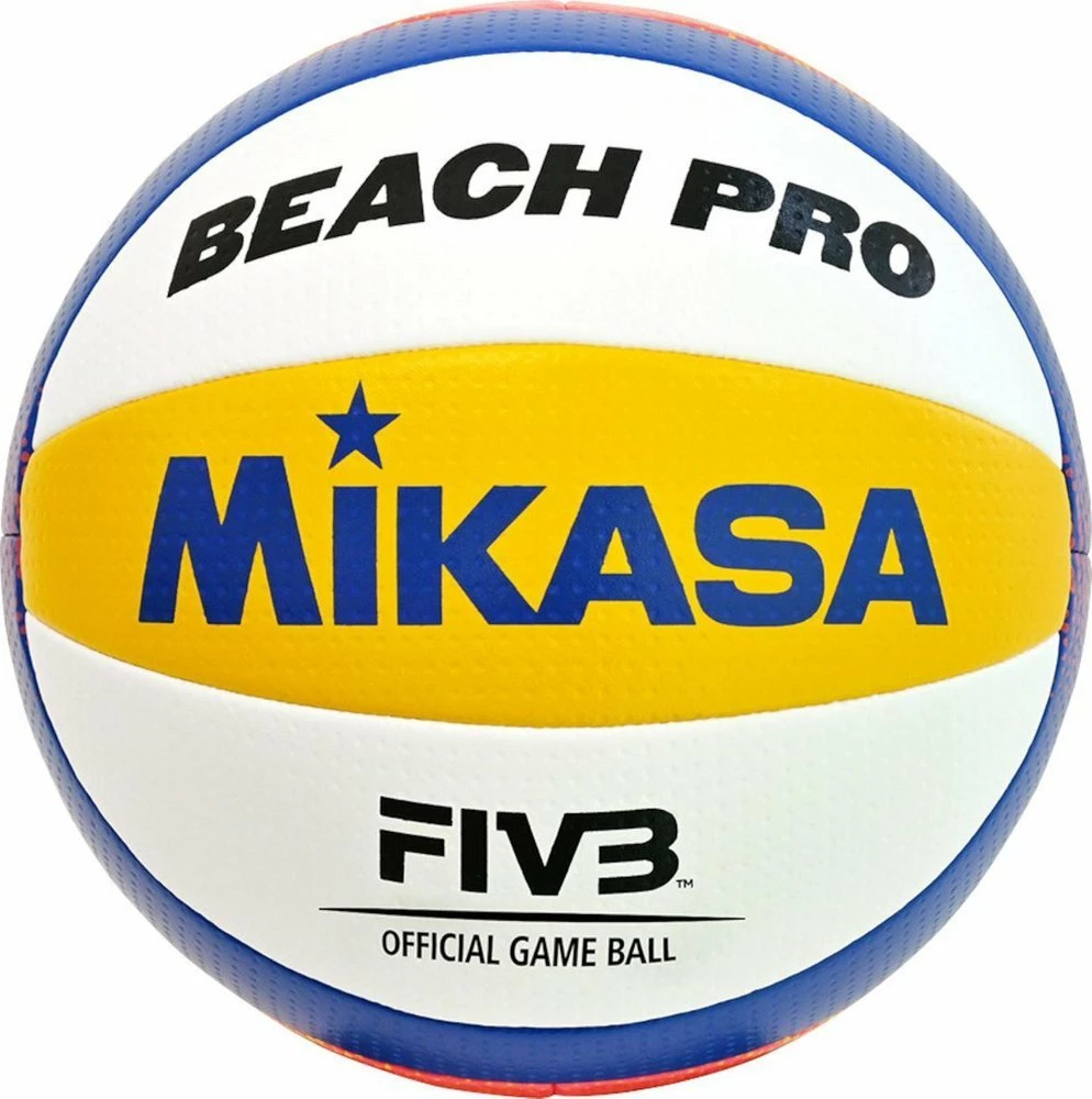 Top volejbolli plazhi Mikasa BV550C Beach Pro, madhësi 5, 10 panele, FIVB, shumëngjyrësh