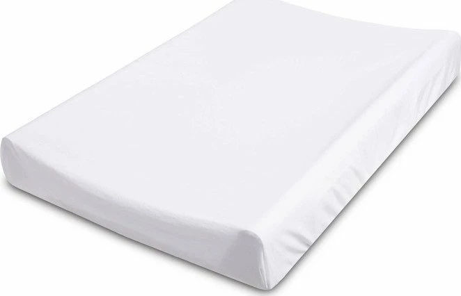 Mbulesë për ndërrues bebi Sensillo Jersey 70x50 cm, e bardhë
