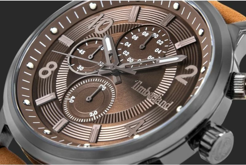 Orë dore për meshkuj Timberland Driscoll TDWGF0055703, kafe, set me çantë