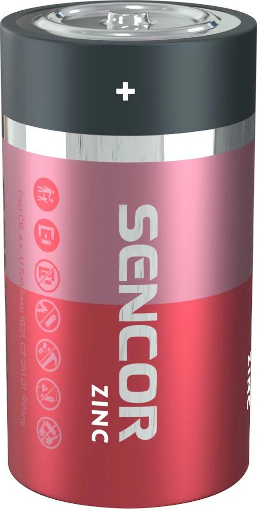 Bateri Sencor SBA R20 2BP D Zn, 2 copë