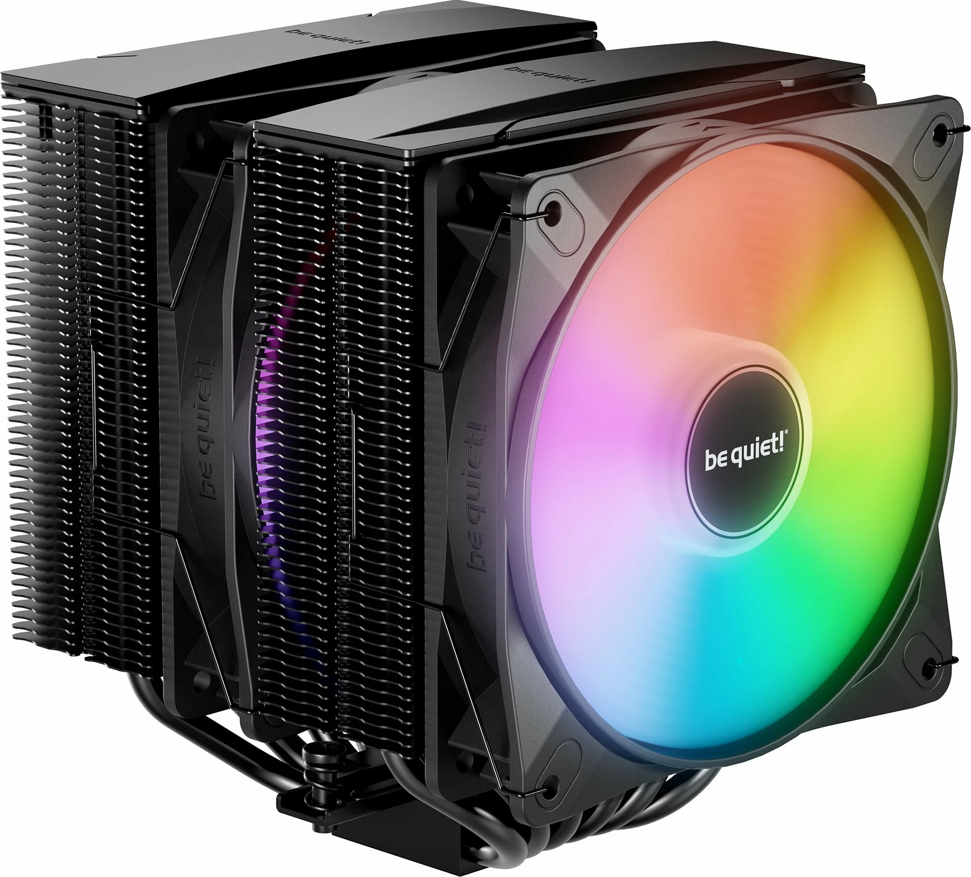 Ftohës CPU be quiet! Pure Rock Pro 3 LX BK043, 2x120mm ARGB, 250W TDP, i zi