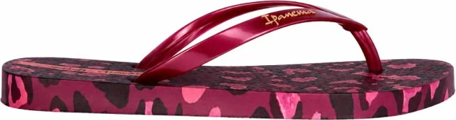 Flip-flopa për femra Ipanema Animal Print 83846-BP657, rozë